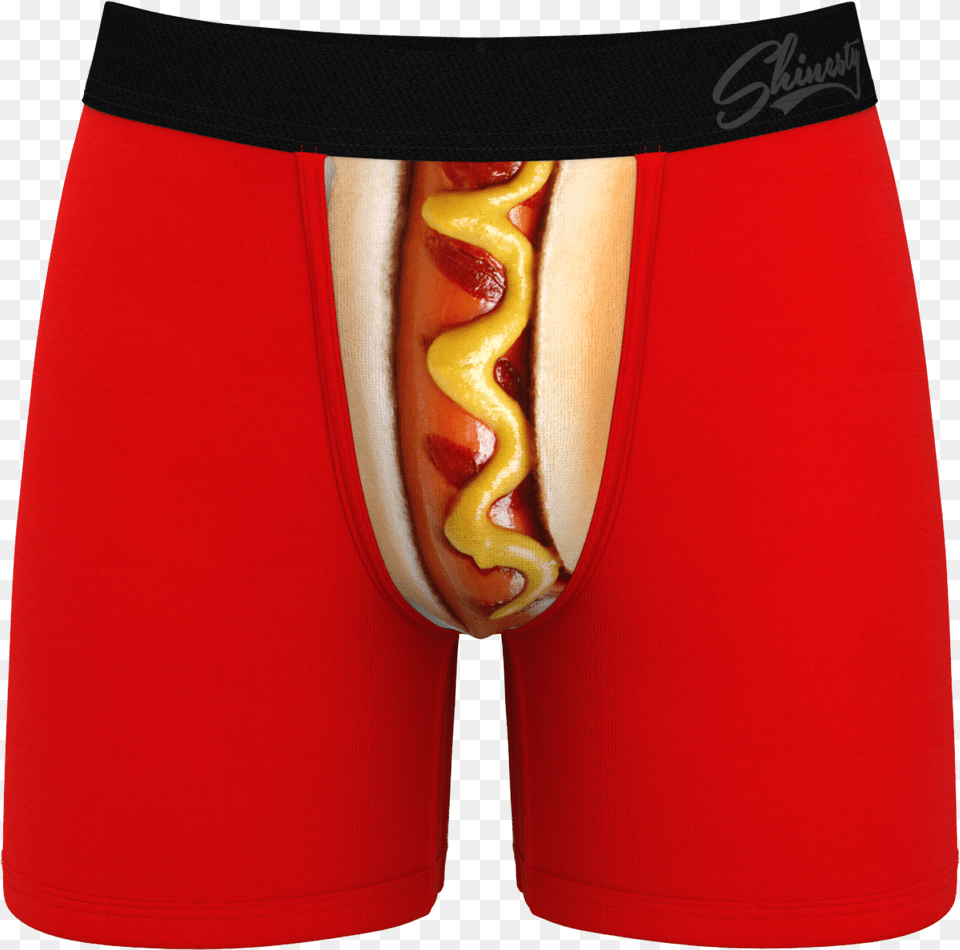Hotdog Boxers, Food, Clothing, Shorts Png Image
