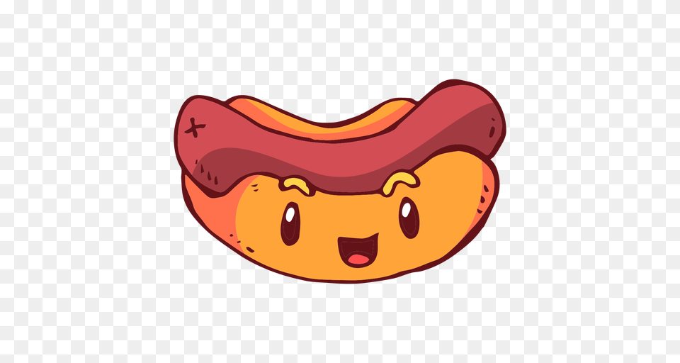 Hotdog Character Cartoon, Food, Hot Dog, Animal, Fish Png