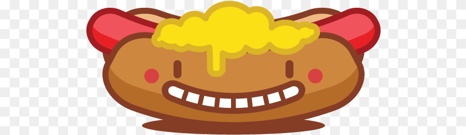 Hotdog Emoji Emoji Sticker Vector Snack Food Cachorro Quente Spicy Sausage Emoji, Hot Dog Free Png Download
