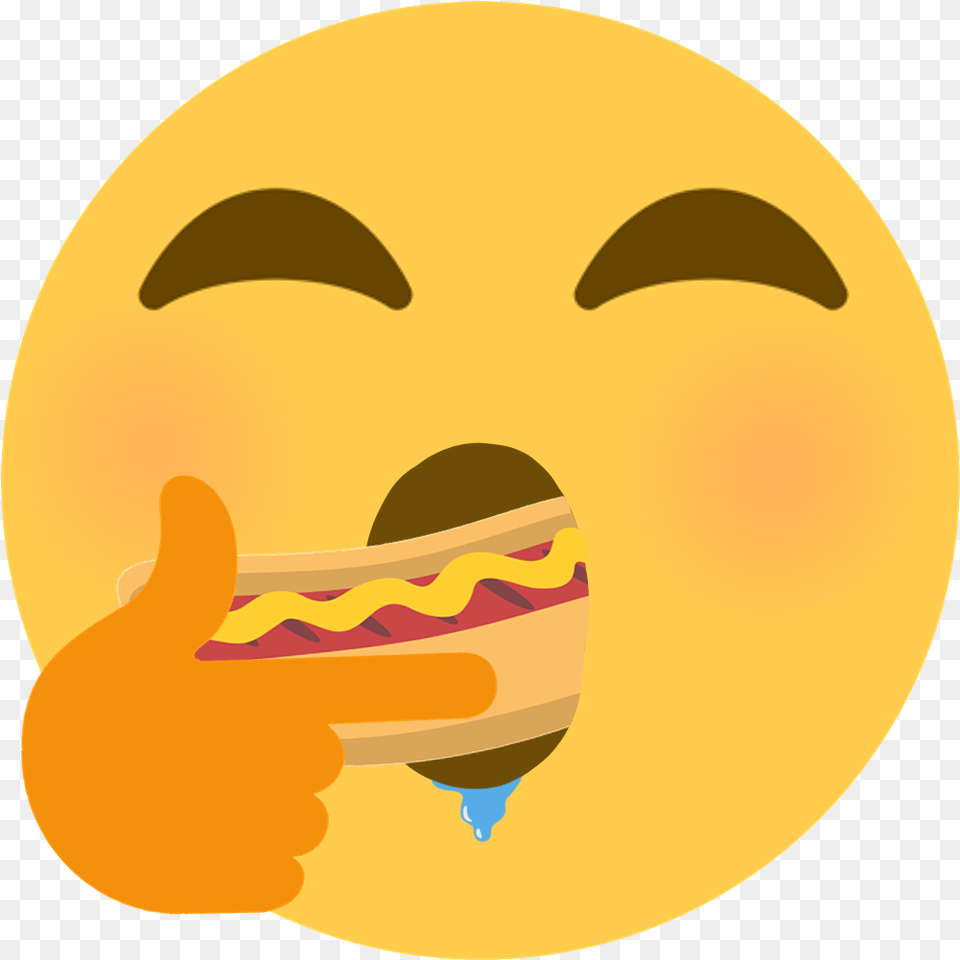 Hotdogorgasm Nsfw Emoji Discord, Astronomy, Food, Moon, Nature Free Png Download