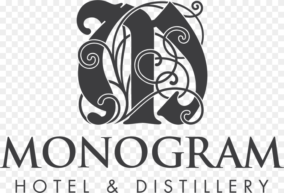 Hotel Amp Distillery Monogram Mgm Grand Detroit Logo, Art, Floral Design, Graphics, Pattern Png Image