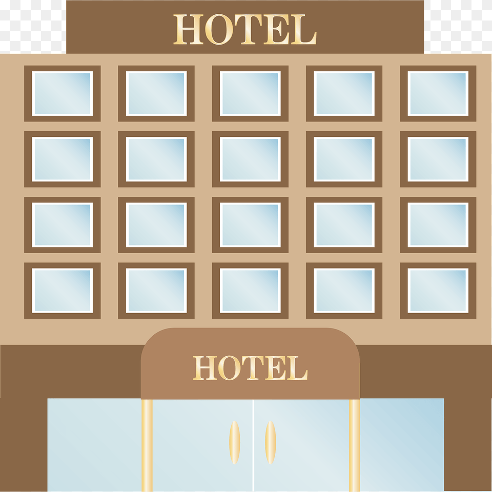 Hotel Building Clipart, Scoreboard, Electronics, Text Free Png Download
