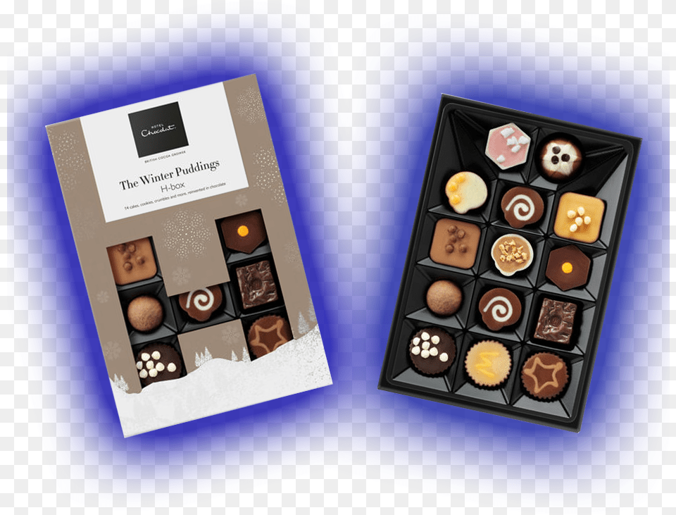 Hotel Chocolat H Box Chocolates Gift Giri Choco, Chocolate, Dessert, Food, Business Card Free Transparent Png