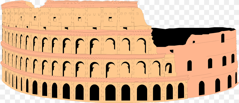 Hotel Clipart Background Colosseum, Amphitheatre, Architecture, Arena, Building Free Transparent Png