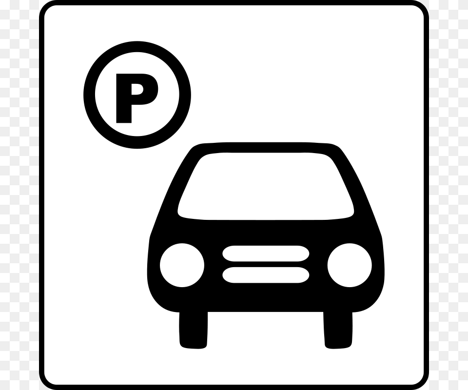Hotel Icon Has Parking, Stencil, Symbol, Sign, Sticker Png