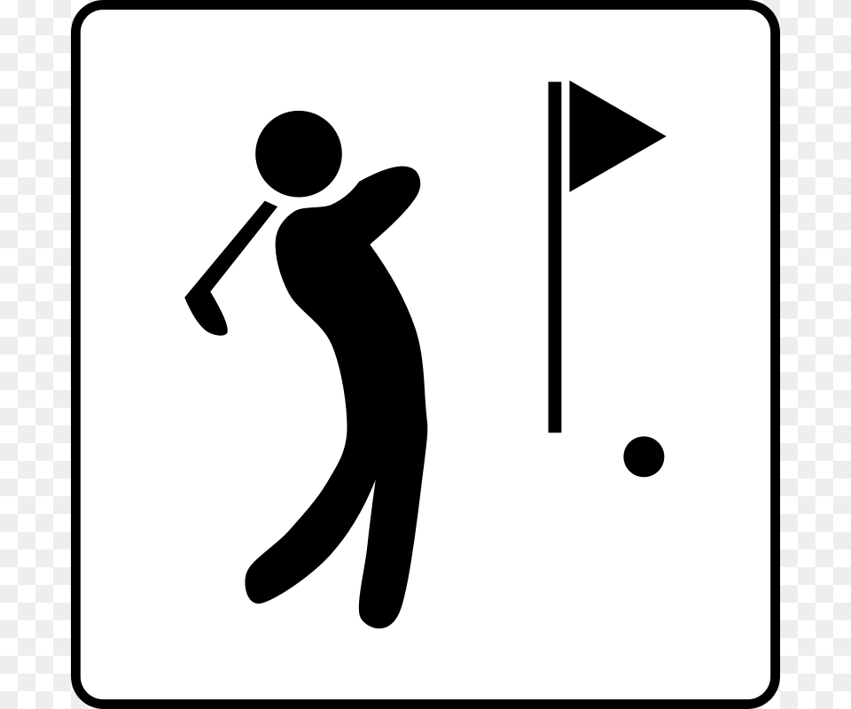 Hotel Icon Near Golf, People, Person, Stencil Free Transparent Png