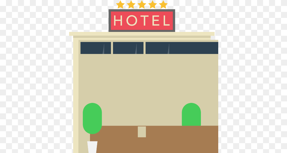 Hotel Room Vector Svg Icon Language, Architecture, Building, Motel Free Png