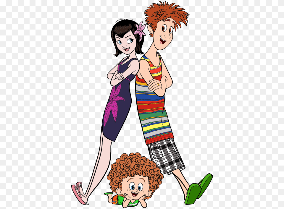 Hotel Transylvania Mavis Johnny Y Dennis, Publication, Book, Comics, Adult Png