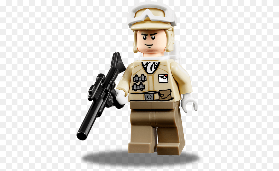 Hoth Rebel Trooper Lego, Firearm, Gun, Handgun, Weapon Png Image