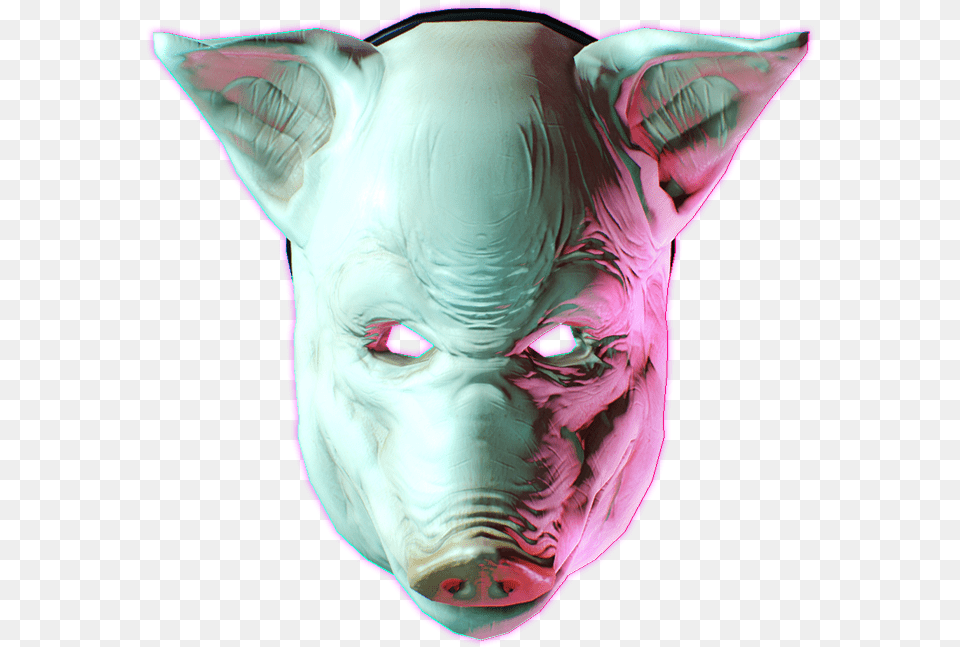 Hotline Miami Payday 2 Mask Payday 2 Pig Mask, Baby, Person, Face, Head Free Png