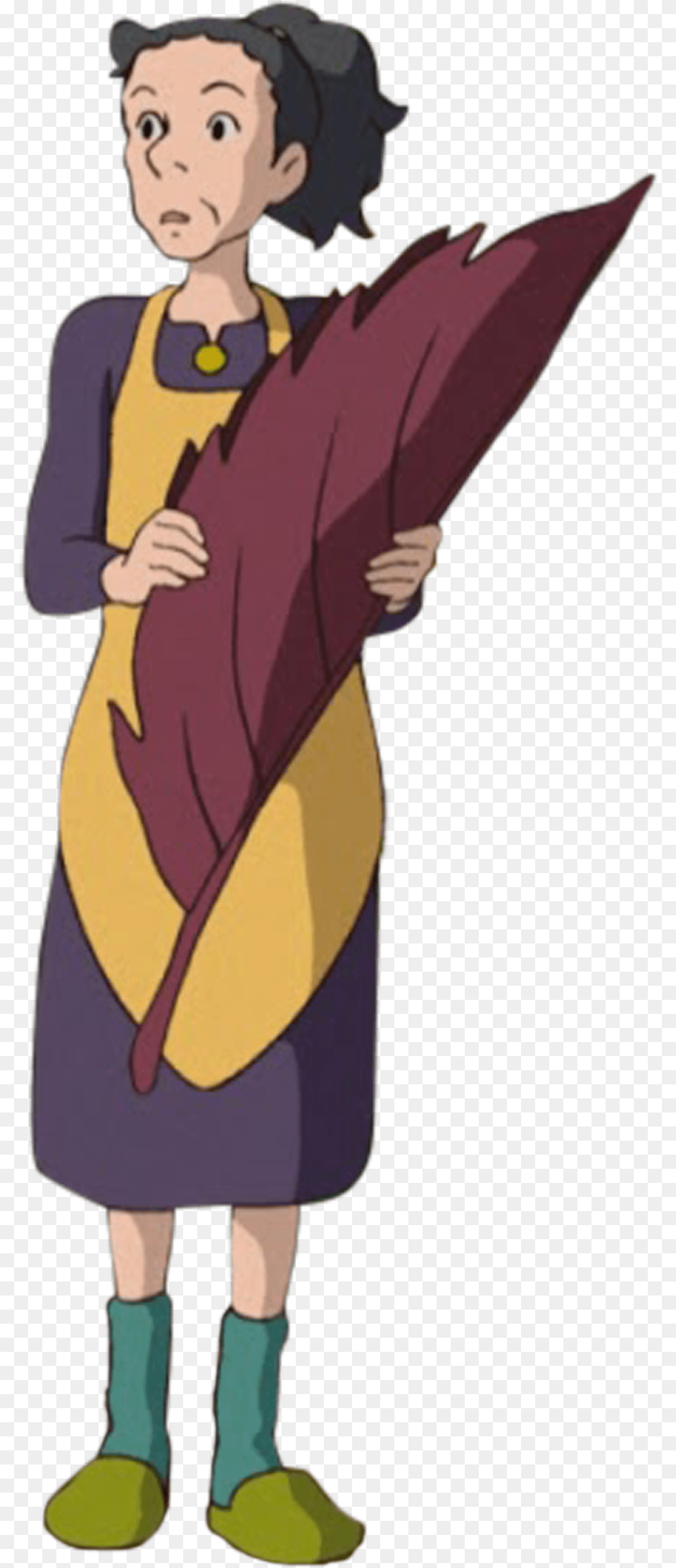 Hotoru Ponyo Hayaomiyazaki Cartoon, Cape, Clothing, Person, Coat Free Png