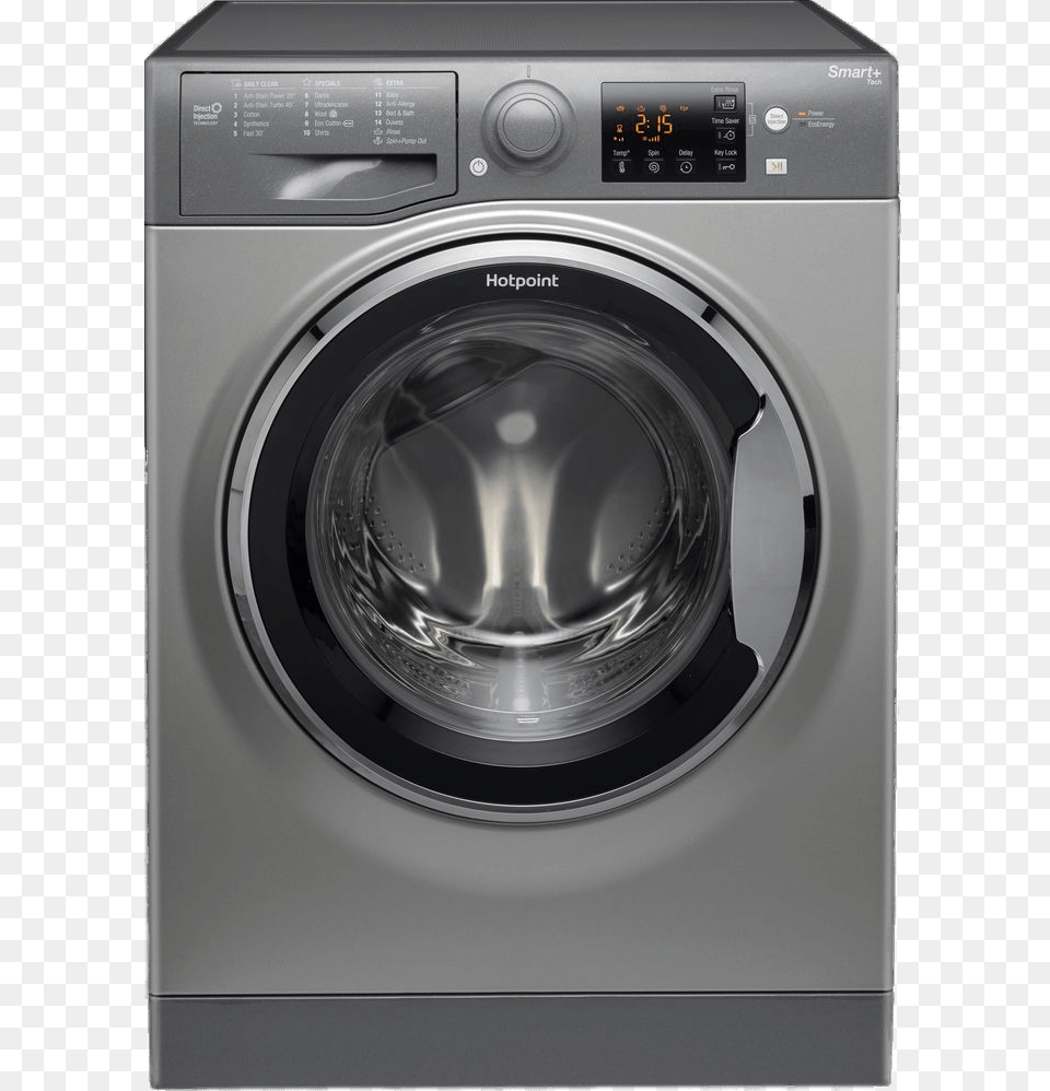 Hotpoint Washing Machine, Appliance, Device, Electrical Device, Washer Png Image