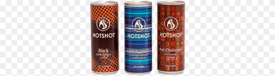 Hotshot Coffee Expands Distribution In New York Hot Shot Coffee, Tin, Can, Cup Free Png Download