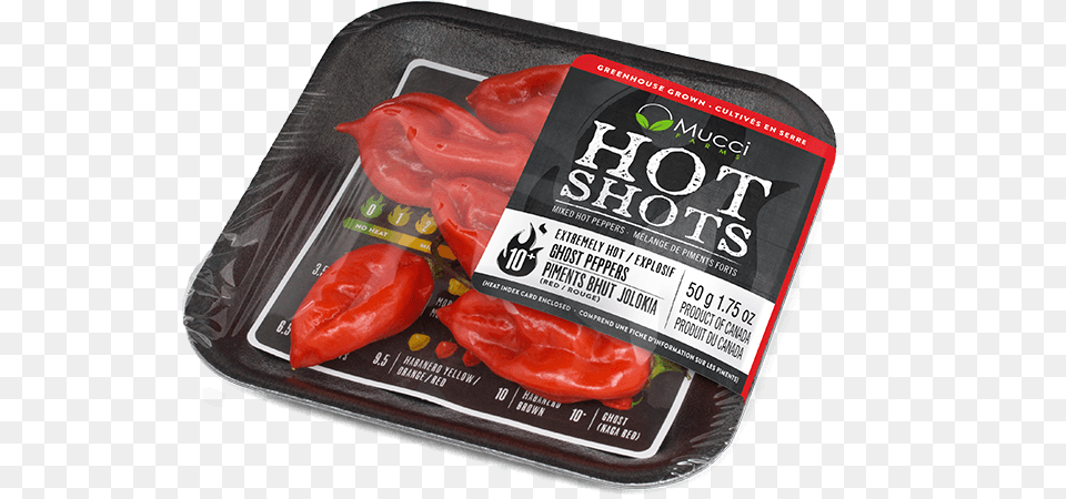 Hotshots Ghost New Hot Pepper Packaging, Bell Pepper, Food, Plant, Produce Free Png Download