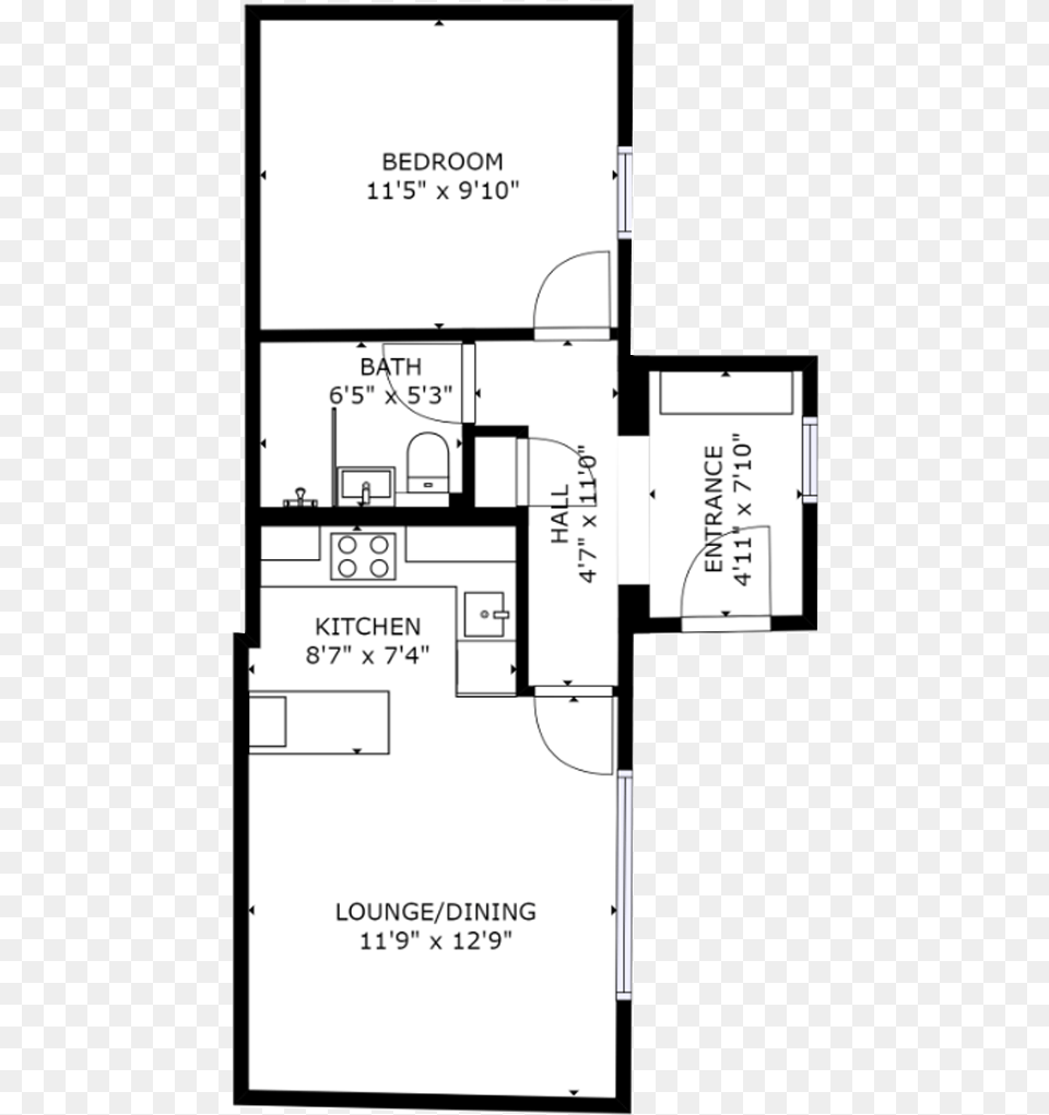 Hotspur Cottage Floor Plan Floor Plan, Chart, Diagram, Plot, Floor Plan Free Transparent Png