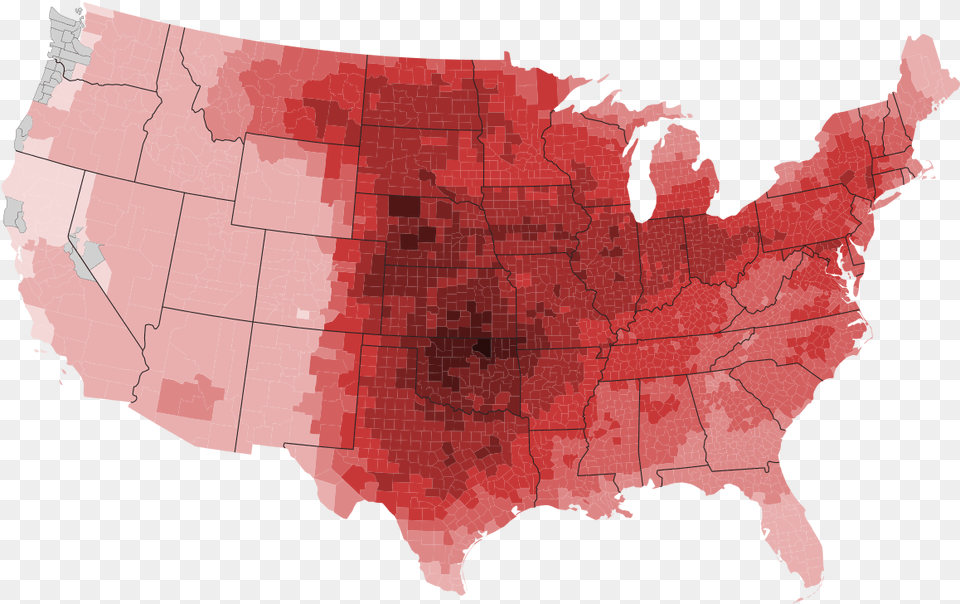 Hottest States In The Us, Chart, Plot, Map, Atlas Png Image