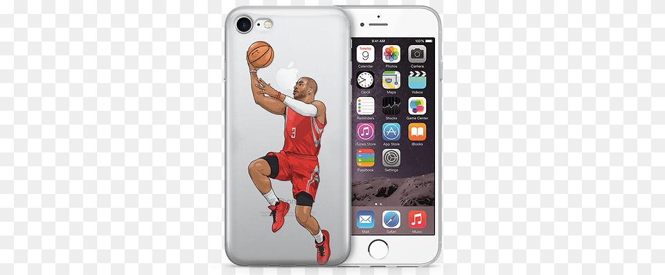 Hou Chris Paul Iphone Case For All D Rose Phone Case, Electronics, Mobile Phone, Person, Ball Free Png