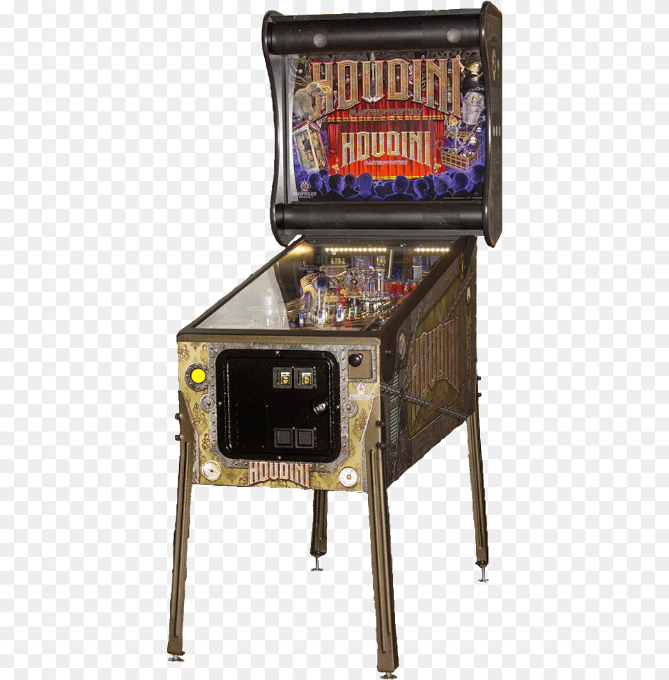 Houdini Quotmaster Of Mysteryquot Pinball, Animal, Bear, Mammal, Wildlife Free Transparent Png