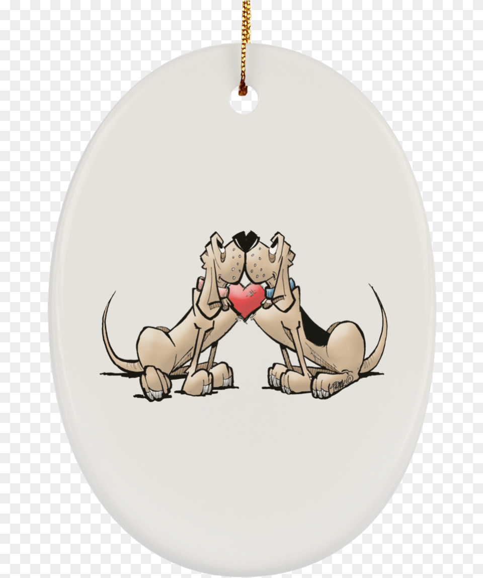 Hound Love Ceramic Oval Ornament African Elephant, Accessories, Jewelry, Necklace, Animal Free Png Download