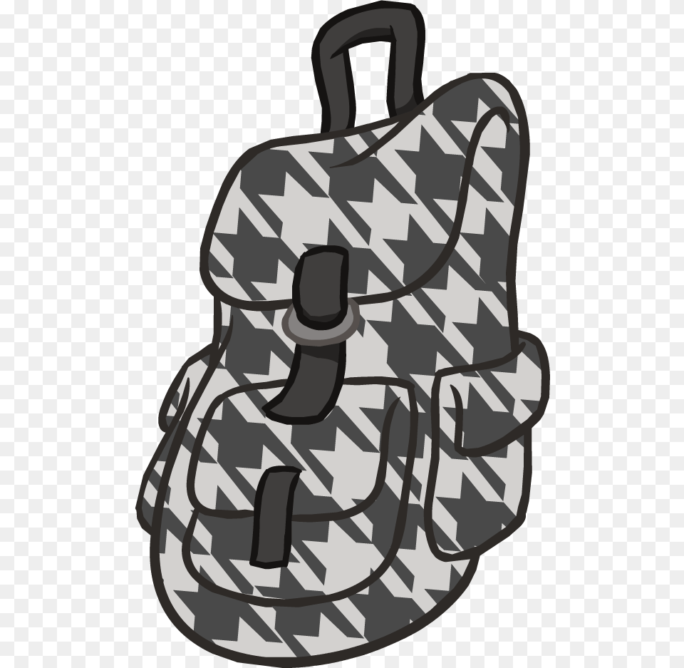 Houndstooth Bag Club Penguin Bags, Backpack, Dynamite, Weapon Free Png