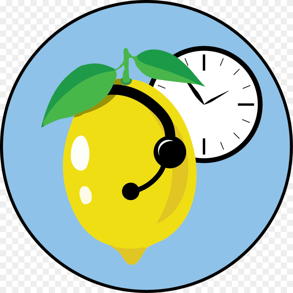 Hour Customer Support Icon Icon, Citrus Fruit, Food, Fruit, Lemon Free Png Download