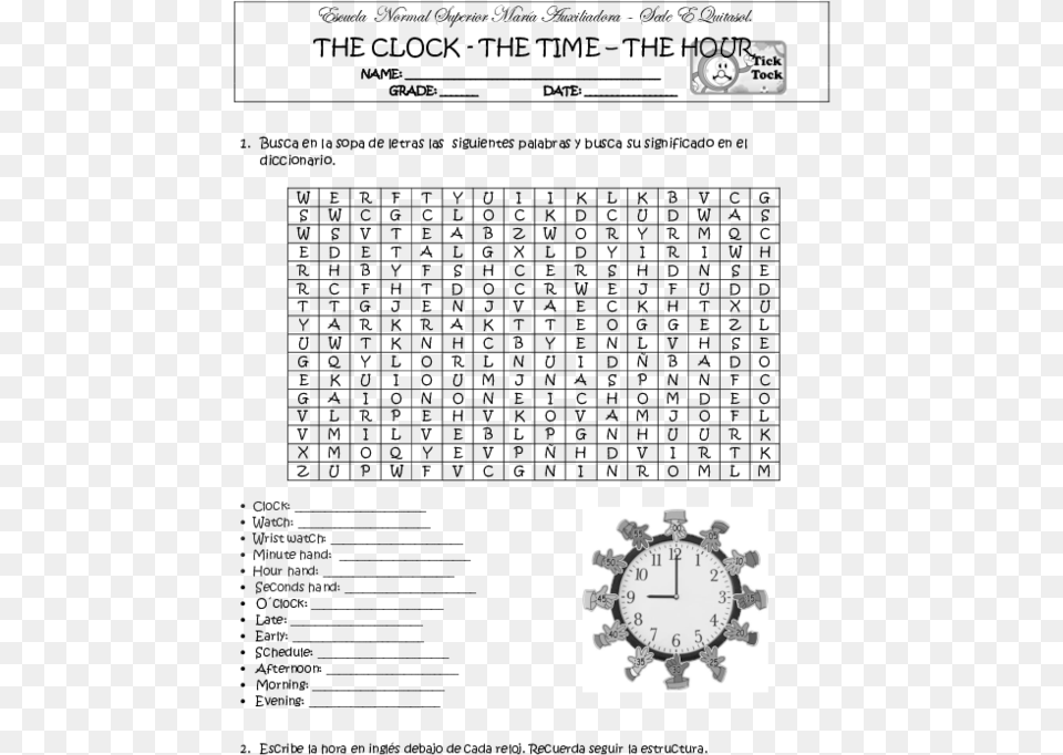 Hour Hand March Word Search, Analog Clock, Clock, Wristwatch Free Transparent Png