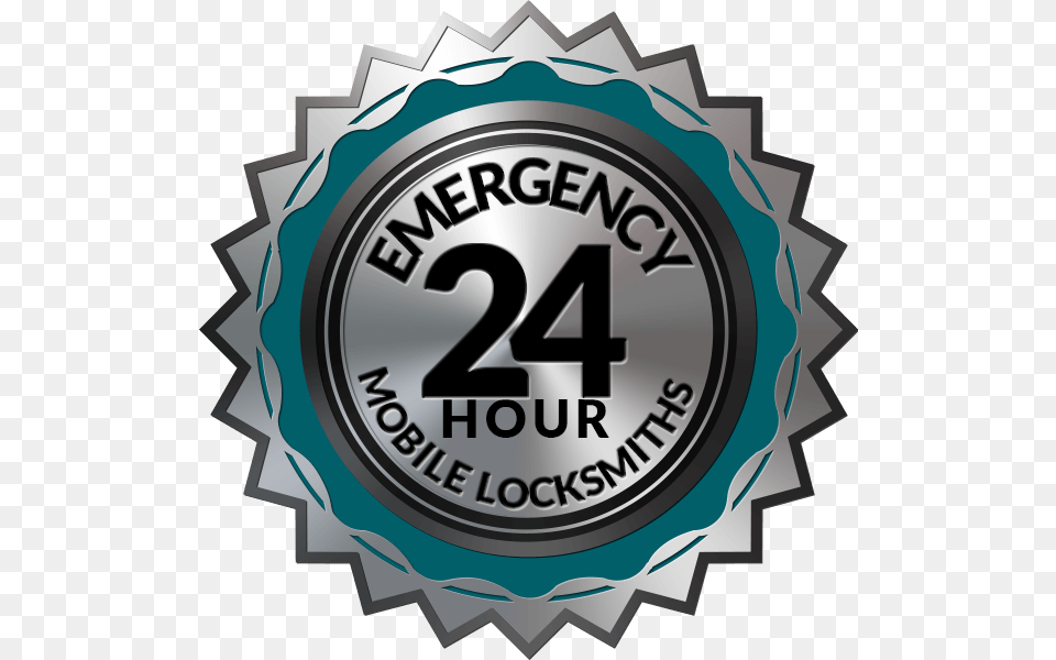 Hour Mobile Emergency Locksmith Badge, Logo, Symbol, Emblem, Dynamite Free Png