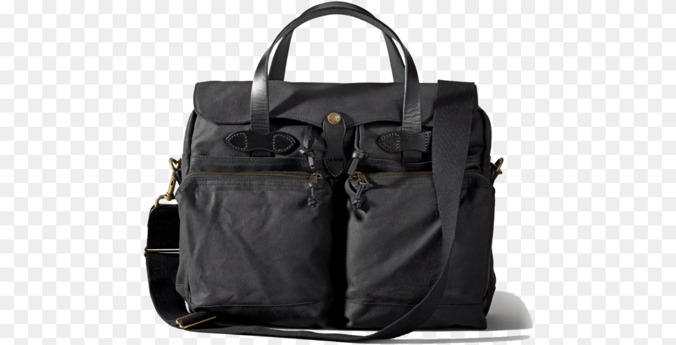Hour Tin Briefcase Black 48 Hour Tin Cloth Filson, Accessories, Bag, Handbag, Tote Bag Png Image