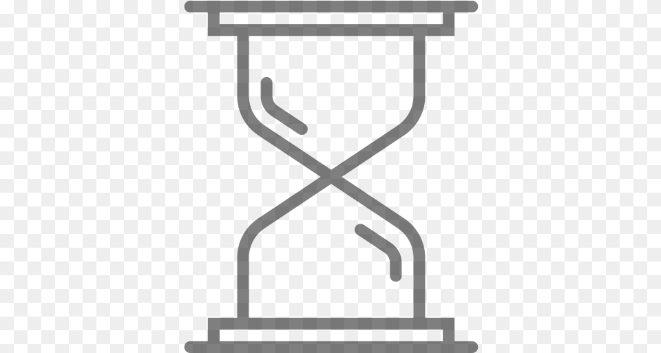 Hourglass, Gray Free Png Download