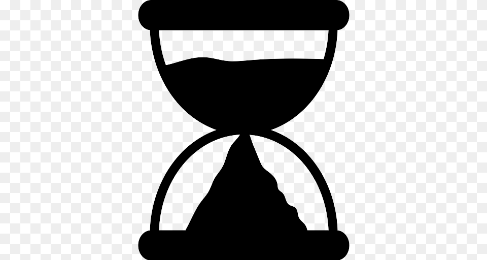 Hourglass, Gray Free Transparent Png