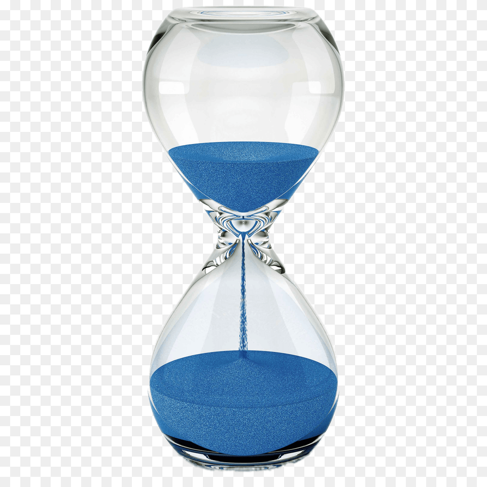 Hourglass Blue Sand Png Image