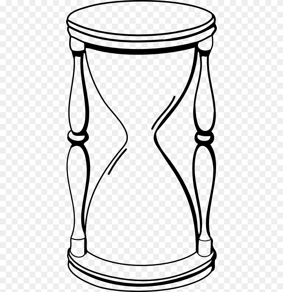 Hourglass Clipart Empty, Smoke Pipe Free Png Download