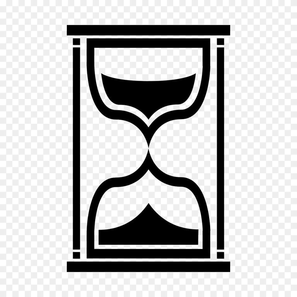Hourglass Clipart Inevitable, Gray Png