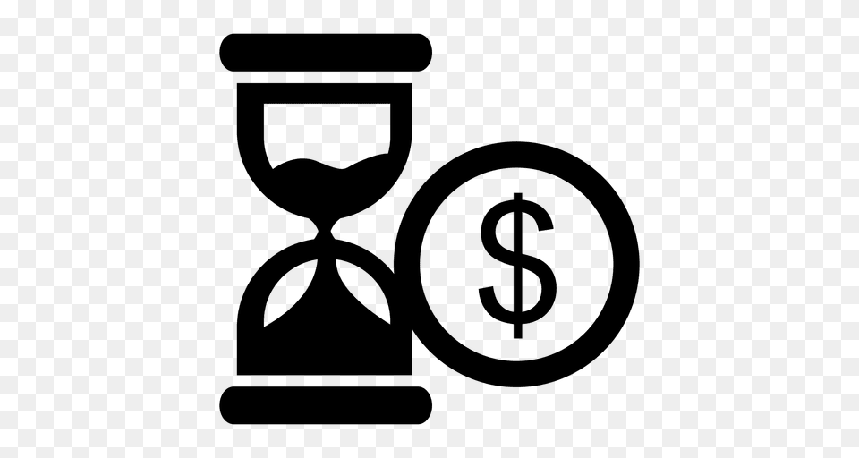 Hourglass Dollar Icon Png