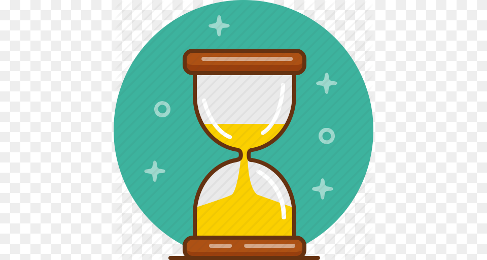 Hourglass Minute Sand Sandglass Time Timer Wait Icon Png