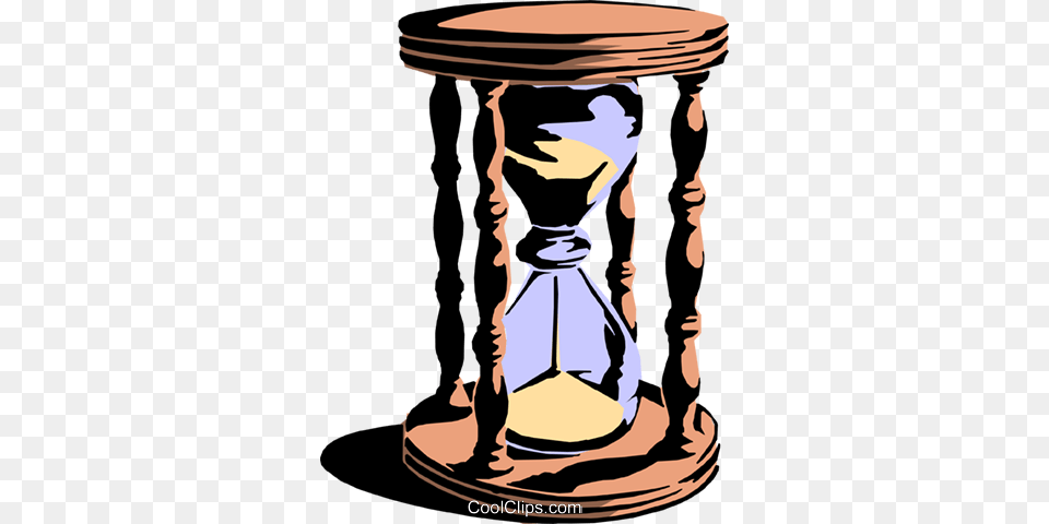 Hourglass Royalty Vector Clip Art Illustration, Adult, Male, Man, Person Free Transparent Png