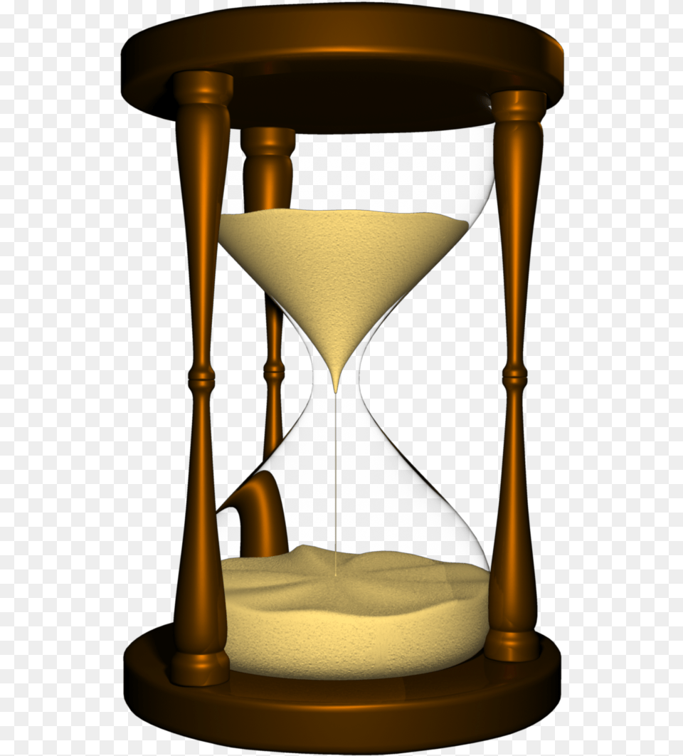 Hourglass With Blank Background Transparent Background Sand Clock, Lamp Png Image