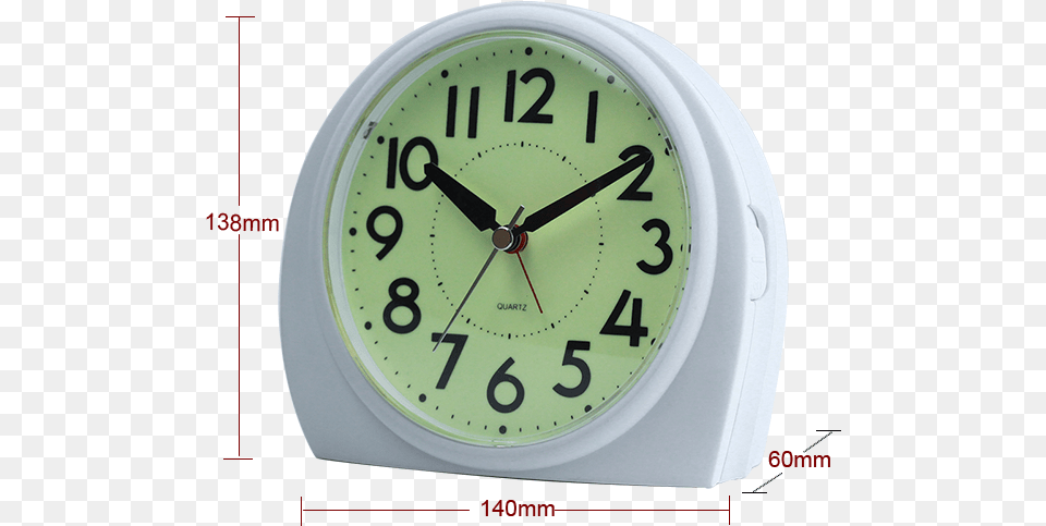 Hours Supper Luminous Dial Big Size Quartz Analog Alarm Clock, Analog Clock Free Png