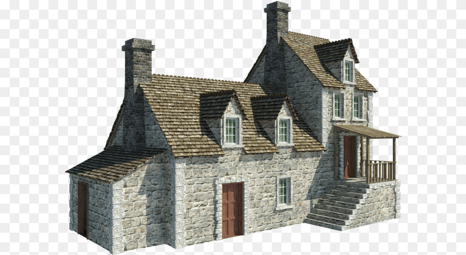 House, Architecture, Building, Cottage, Housing Png Image