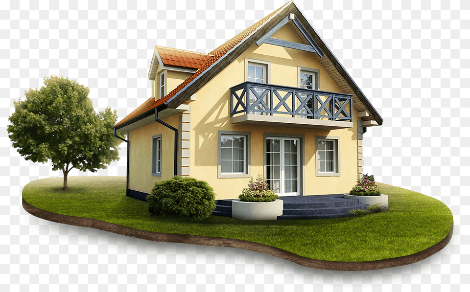 House, Architecture, Plant, Neighborhood, Lawn Png