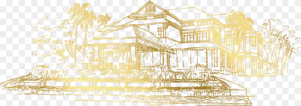 House, Art, Drawing, Architecture, Building Free Png Download