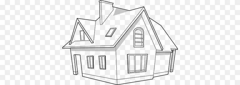 House Architecture, Building, Housing, Triangle Png Image