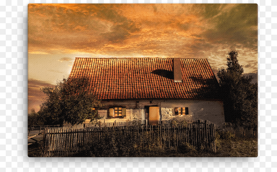 House, Architecture, Rural, Outdoors, Nature Png Image