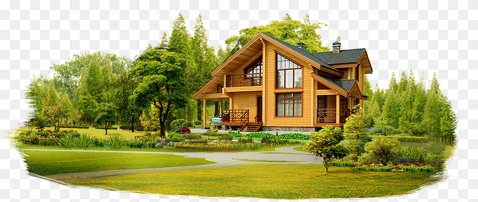 House, Architecture, Building, Plant, Cottage Free Png Download