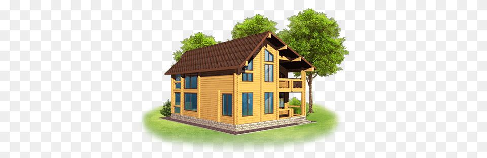 House, Architecture, Building, Cabin, Housing Free Png Download