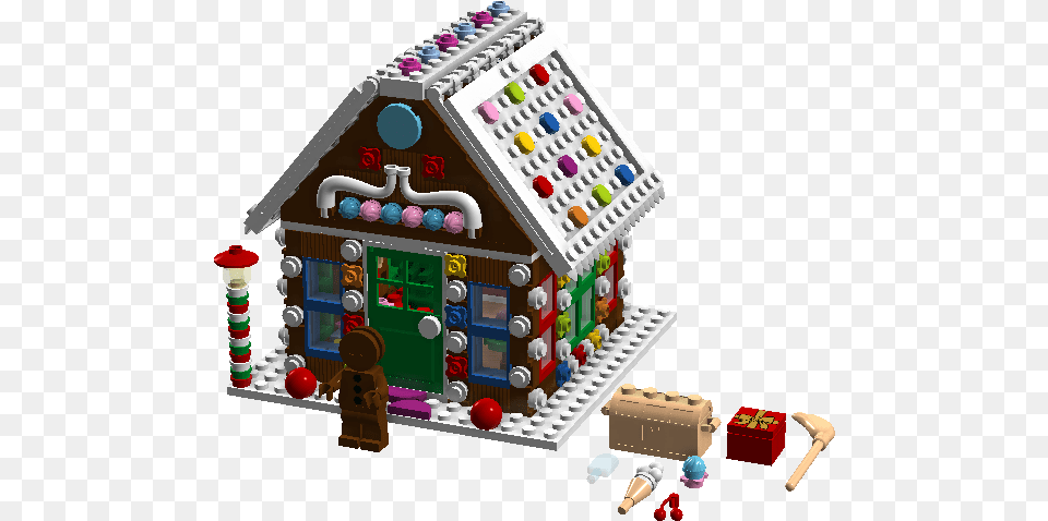 House, Food, Sweets, Cookie, Gingerbread Free Png Download