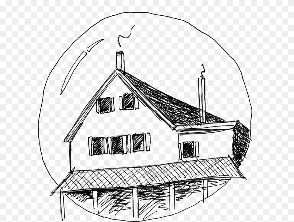 House, Art, Drawing, Nature, Outdoors Png