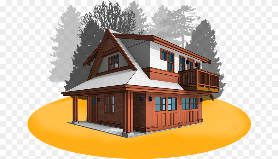 House, Architecture, Building, Housing, Cabin Free Png Download