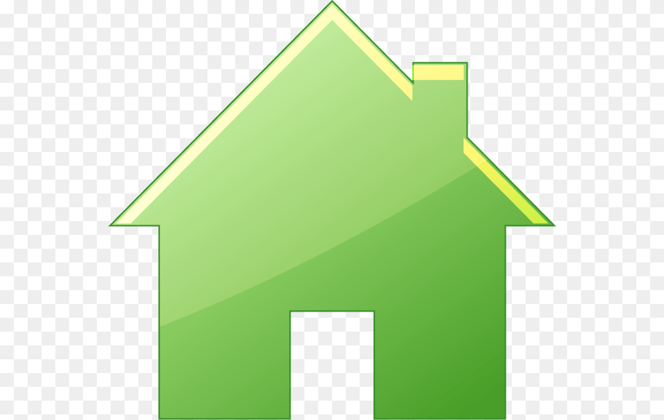 House, Green, Triangle, Cross, Symbol Free Png Download