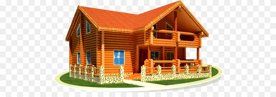 House, Architecture, Building, Cabin, Housing Png Image